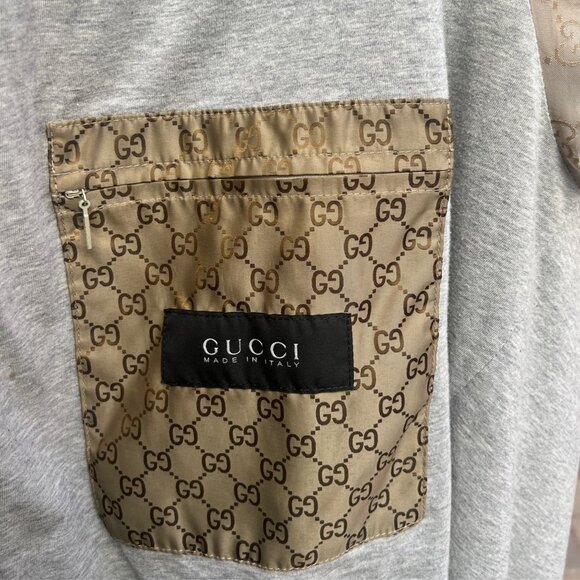 Gucci Collectors Limited Edition Windbreaker Jacket - Guccissima GG Men's Sz 56 - Picture 8 of 16